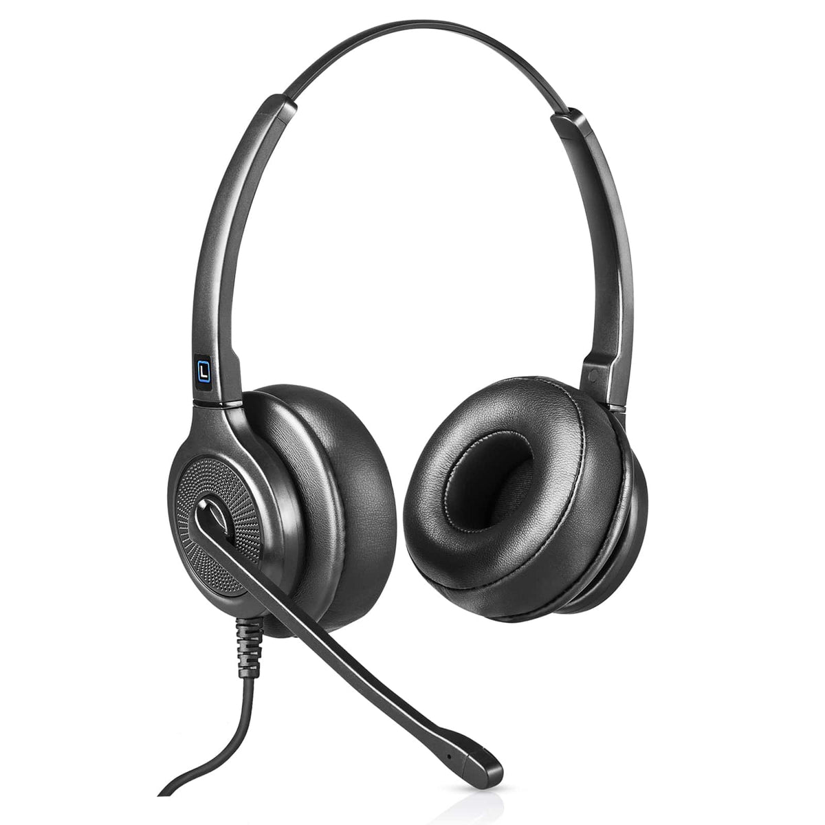 Leitner Lh245xl Dual-ear Wired Headset And Large Earpads